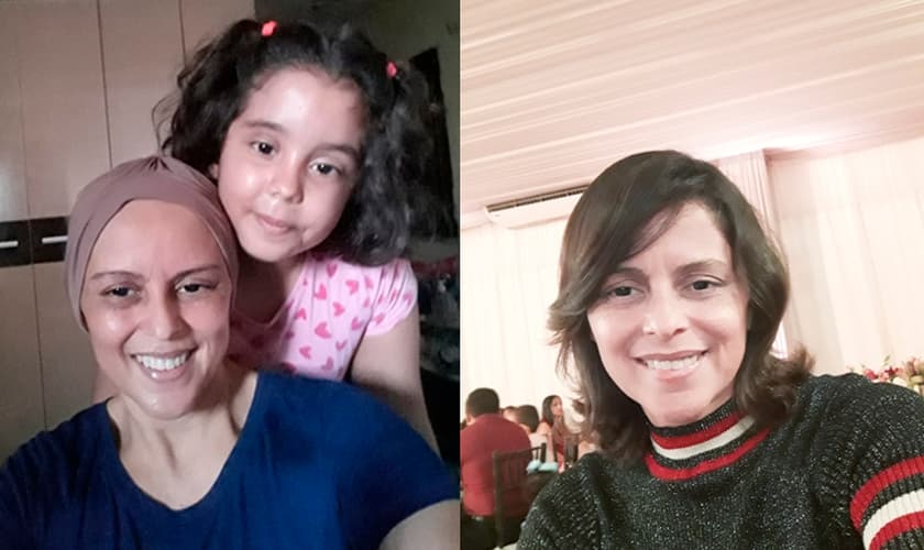 Jane de Sousa Brito foi curada por Deus do câncer de mama. (Foto: Site Mulher Cristã).