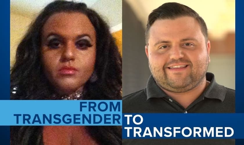Jeffrey McCall, ex-transgênero e fundador da Marcha da Liberdade. (Foto: Reprodução/YouTube/700 Club Interactive)