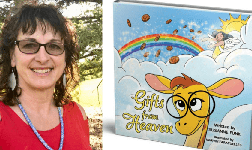 Susanne Funk, autora de ‘Gifts from Heaven’. (Foto: Reprodução / CHVN)