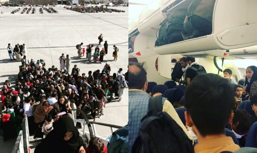 Até o final de semana, cerca de 7 mil cristãos serão evacuados do Afeganistão. (Foto: Reprodução/Facebook).