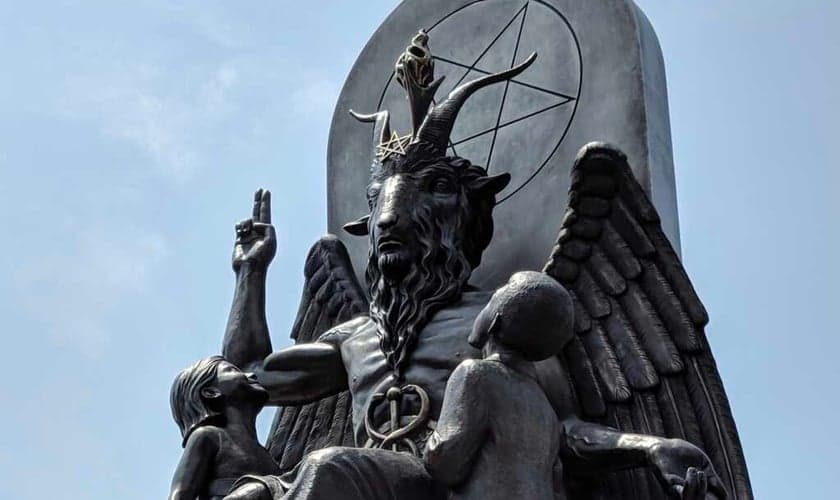 O Templo Satânico afirmou que a nova Lei “Heartbeat” (SB 8) viola os direitos religiosos de seus adeptos. (Foto: AP Photo/Hannah Grabenstein).