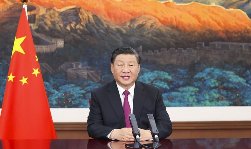 A produção “Moisés na Planície” passou a ser chamada de “Fogo na Planície”. (Foto: Xinhua via AP).