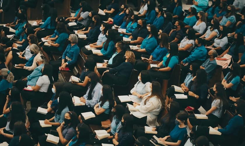 Imagem de culto na cidade de Recife. (Foto: Igreja Evangélica Assembleia de Deus em Pernambuco)