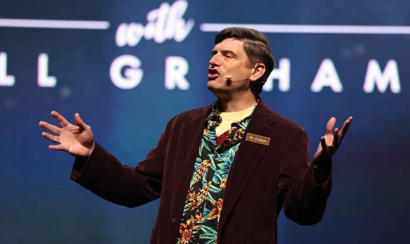 Will Graham em evento de celebração em Des Moines, Iowa, em 3 de outubro de 2021. (Foto: Billy Graham Evangelistic Association)