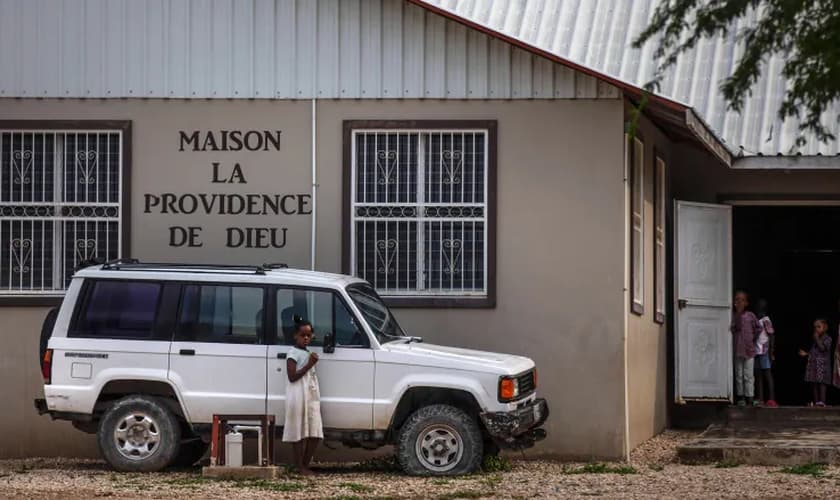 Orfanato Maison La Providence de Dieu em Ganthier, Croix-des-Bouquets, Haiti. (Foto: Joseph Odelyn/The Associated Press).