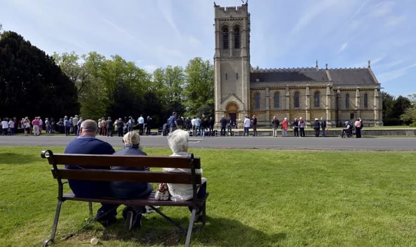 Igreja de Santa Maria em Woburn, no sul da Inglaterra. (Foto: Reuters/Toby Melville)