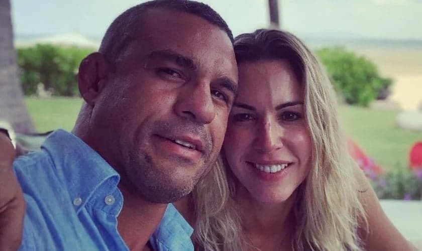 Joana Prado e Vitor Belfort. (Foto: Reprodução / Metrópoles)