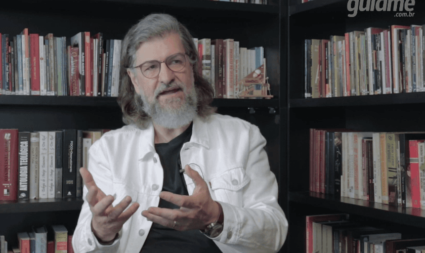 Pastor Carlito Paes em entrevista ao Guiame. (Foto: Guiame/Marcos Paulo Corrêa)