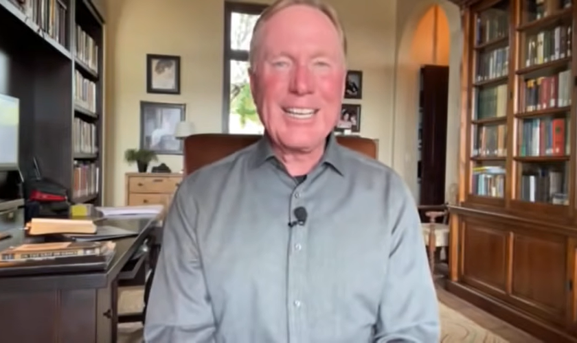 Max Lucado, autor e pastor americano. (Foto: Reprodução/YouTube).