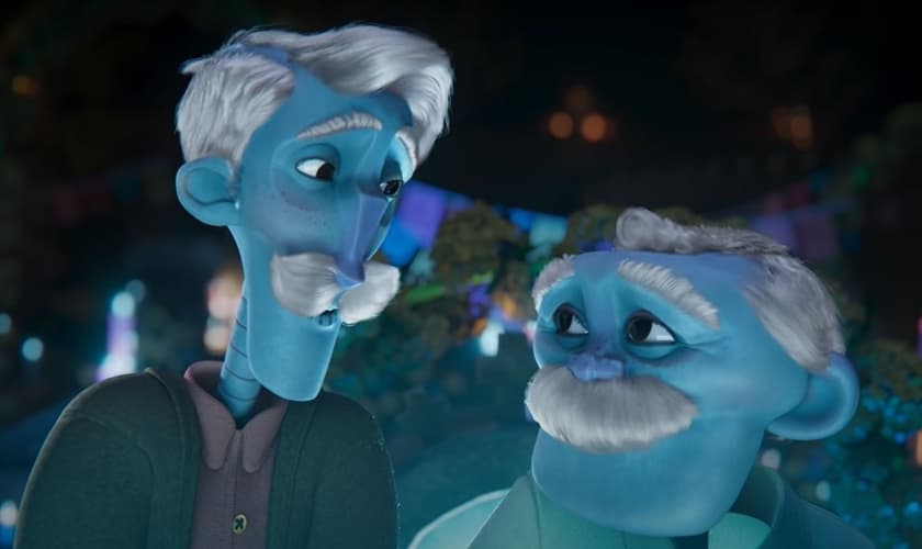 Personagem tio Alberto e Mário, seu companheiro gay. (Foto: Captura de tela/YouTube/Doritos Mexico)