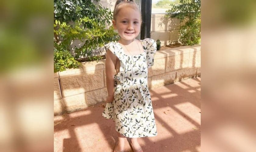 Cleo Smith foi encontrada nesta quarta-feira (030, após 18 dias de busca. (Foto: Reprodução/Instagram).