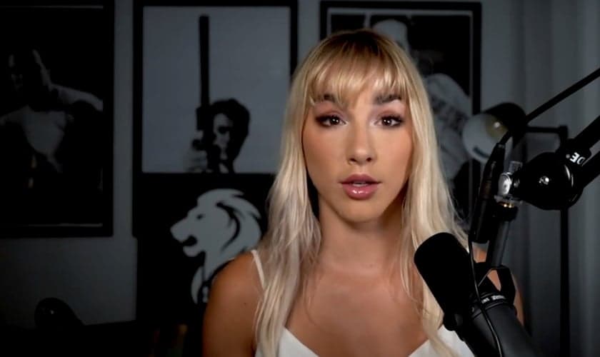 Mikhaila, filha de Jordan Peterson, falou sobre sua experiência com Deus. (Foto: Reprodução/YouTube/Mikhaila Peterson)