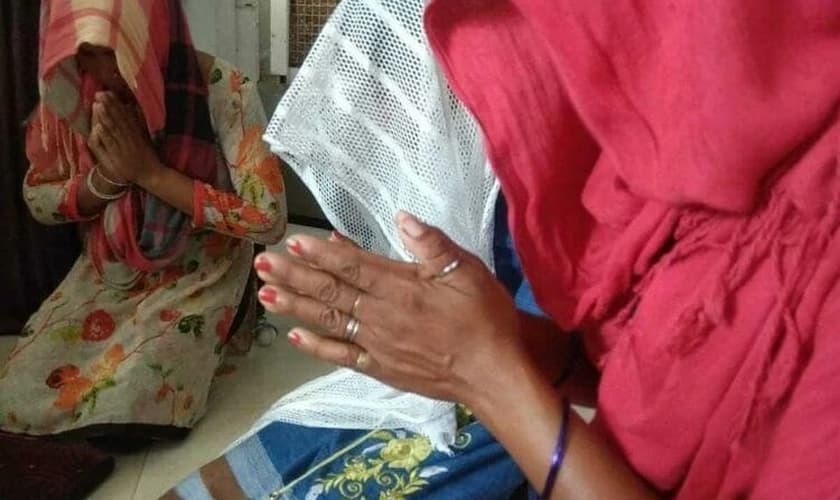 Indianos cristãos são minorias perseguidas na Índia sob lei anticonversão. (Foto: Reprodução / Portas Abertas)