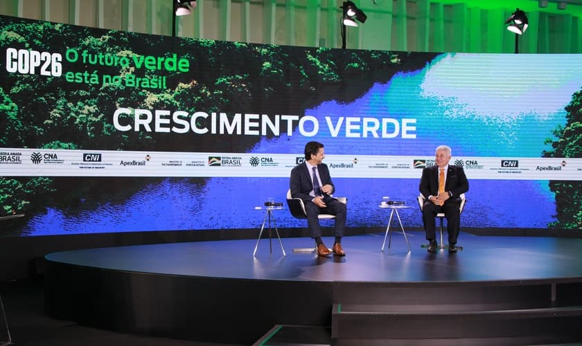 Evento COP26 Inovações, 26ª Conferência das Partes, no Brasil, setembro de 2021. (Foto: Wesley Sousa/ASCOM/SEAPC/MCTI/Flickr)