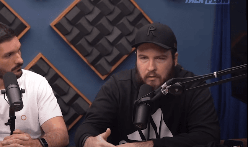 Thiago Nigro em entrevista ao Flow Podcast. (Foto: Captura de tela/Youtube)