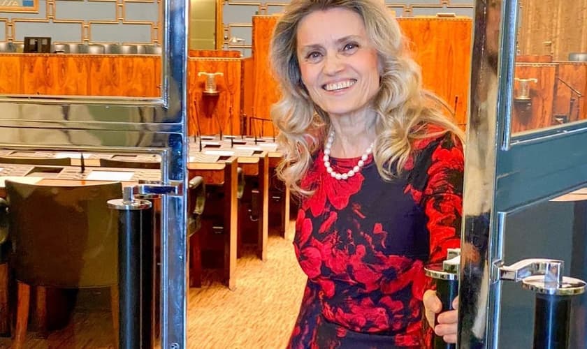 Päivi Räsänen, ex-ministra do Interior da Finlândia. (Foto: ADF International)
