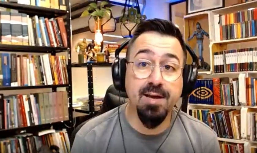 Rodrigo Bibo, em entrevista ao Guiame. (Foto: Captura de tela/Guiame)