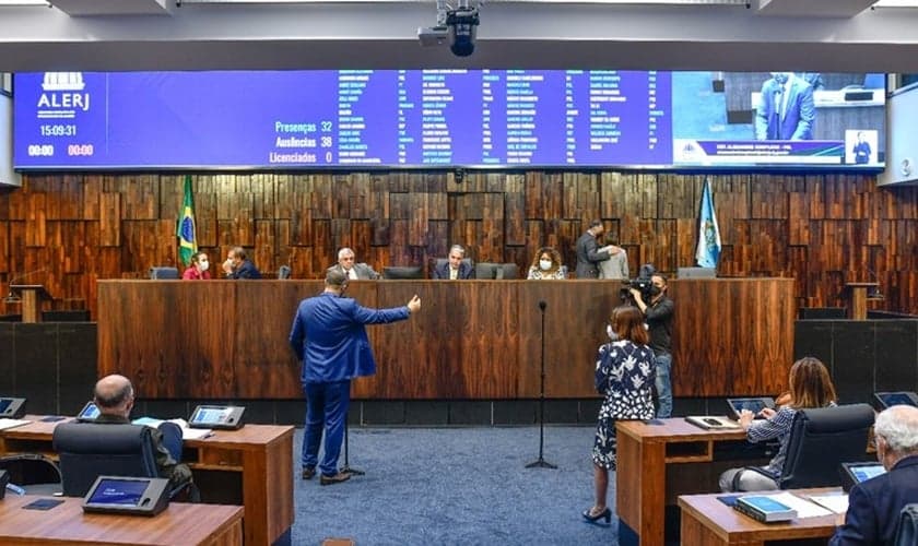 Comissão da Alerj. (Foto: Julia Passos / Alerj)