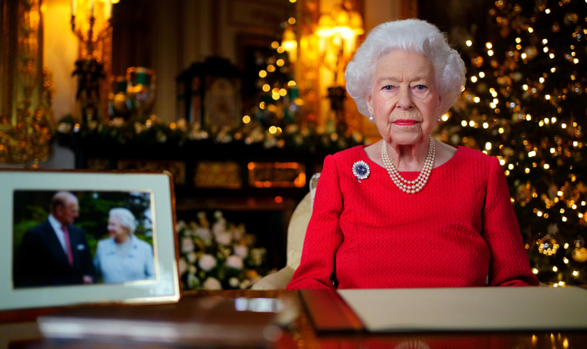 Rainha Elizabeth II em discurso de Natal. (Foto: The Royal Household)
