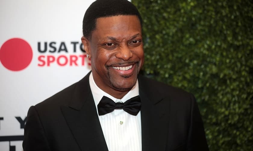 Chris Tucker no tapete vermelho no Celebrity Fight Night XXV em Phoenix, Arizona. (Foto: Reprodução / Gage Skidmore)