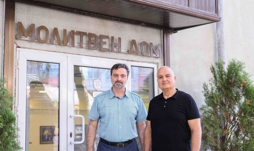 Os pastores búlgaros Tochev e Kiryakov estão sendo ouvidos por tribunal. (Foto: ADF International)