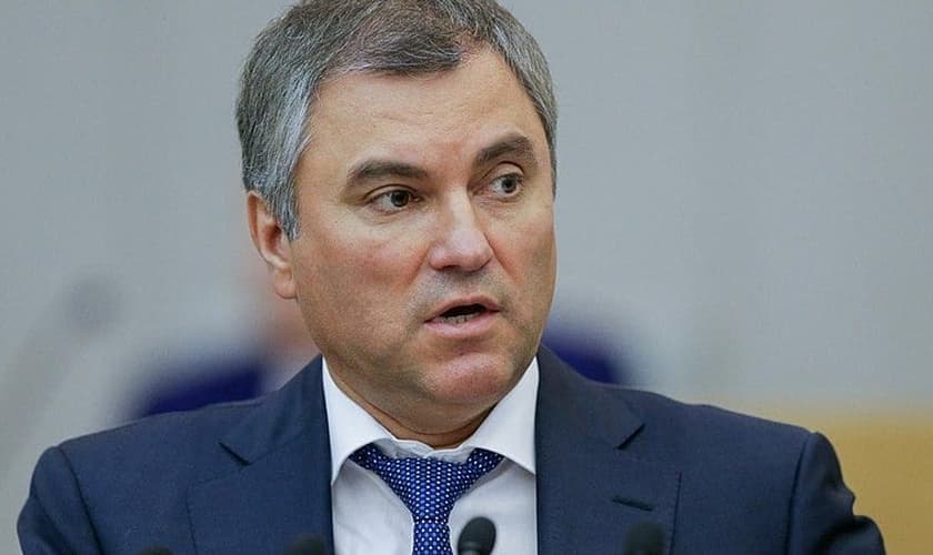 Vyacheslav Volodin, presidente do Parlamento. (Foto: duma.gov.ru / Creative Commons)