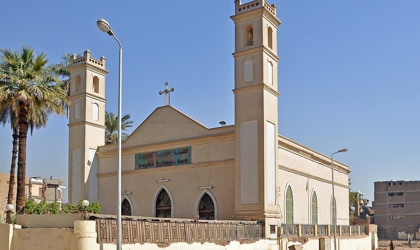 Igreja Presbiteriana em Luxor, Egito. (Foto: Marc Ryckaert / Creative Commons)
