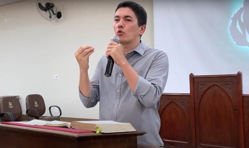 Pastor Antônio Júnior. (Foto: Captura de tela/YouTube Pastor Antônio Júnior)