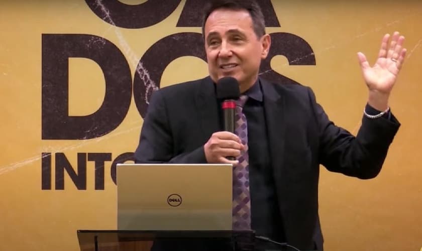Marcos Eberlin, cientista químico e autor do livro “Fomos Planejados”. (Foto: Captura de tela/YouTube Igreja Presbiteriana de Pinheiros)