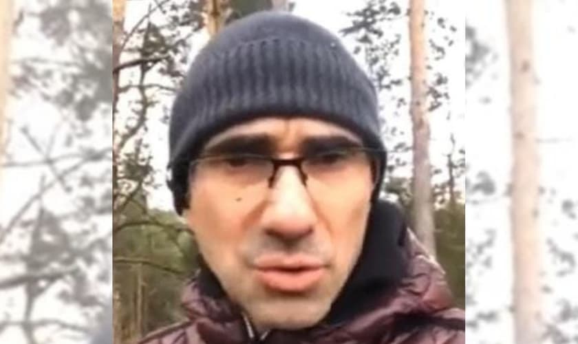 Missionário batista Anatoliy Shmilikhovskyy. (Foto: Captura de tela/Facebook Anatoliy Shmilikhovskyy)