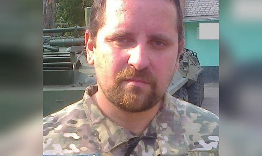 Maksym Kozachyna era capelão da Igreja Ortodoxa. (Foto: Facebook/Andriy Smyrnov).