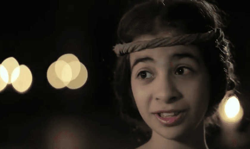 A Serva de Naamã, episódio 10 de Mulheres na Bíblia. (Print da tela YouTube Arab Vision)