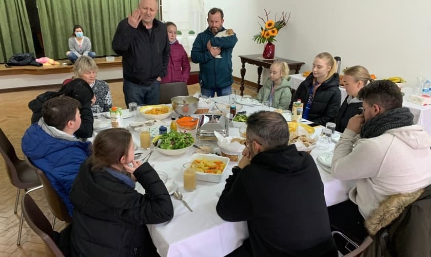 A família será integrada na comunidade ucraniana que existe na igreja. (Foto: Igreja Evangélica Batista de Leiria).