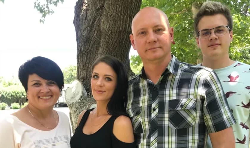 Dmitry Bodyu, de 50 anos, foi levado de casa por dez soldados em Melitopol. (Foto: Cortesia da família Bodyu).