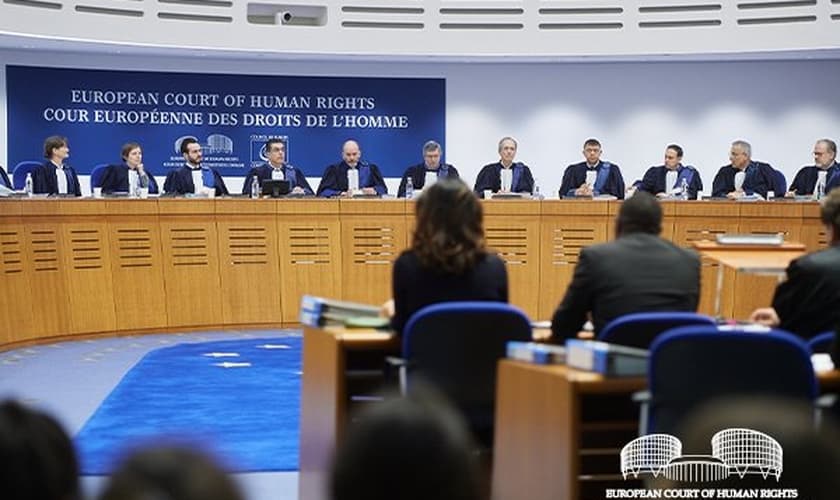 Plenário da Corte Europeia de Direitos Humanos. (Foto: International Disability Alliance)