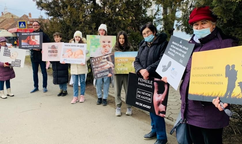 O ministério “40 Dias pela Vida” está promovendo 40 dias de oração e jejum pelo fim do aborto. (Foto: 40 Days for Life).