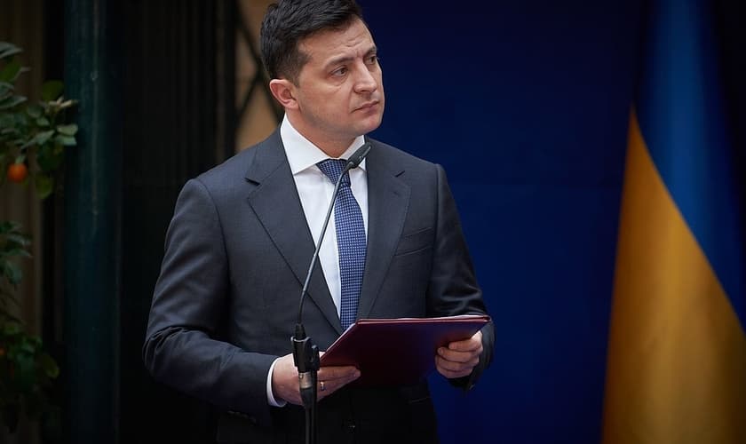 Volodymyr Zelensky, presidente da Ucrânia. (Foto: Wikimedia Commons)