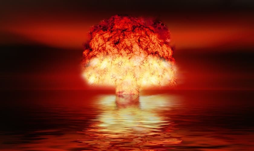 Bomba atômica. (Foto: Pixabay)