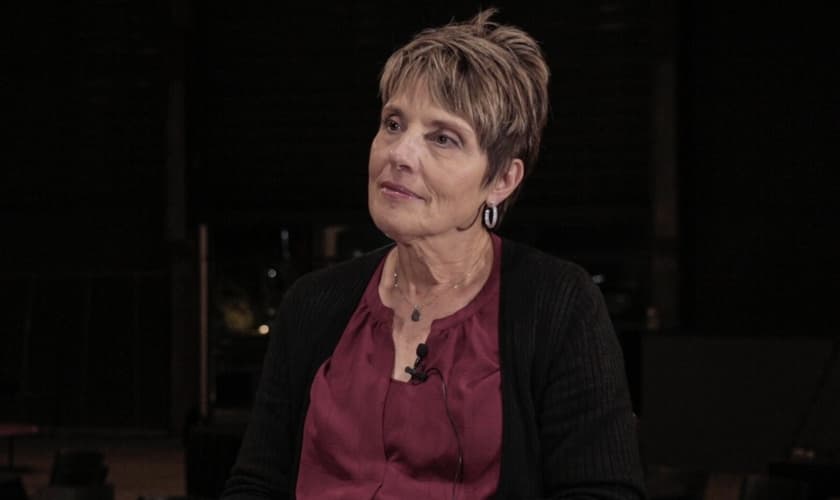 Joanne Moody em entrevista ao Guiame. (Foto: Marcos Paulo Correa/Guiame)