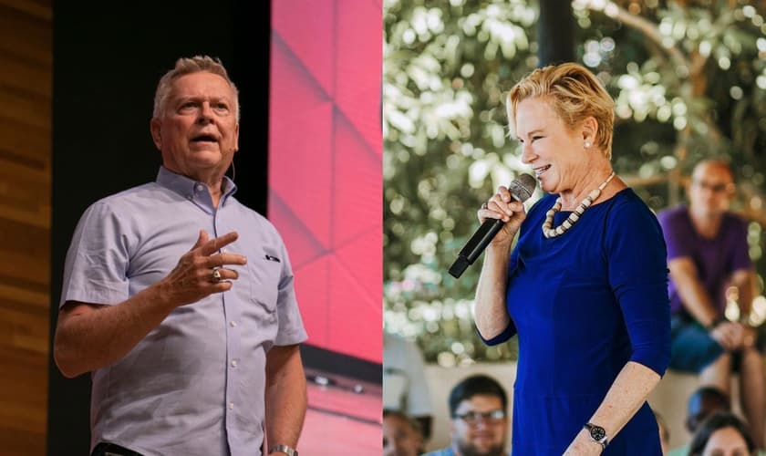 Randy Clark e Heidi Baker estarão em São Paulo. (Foto: Guiame|Iris global)