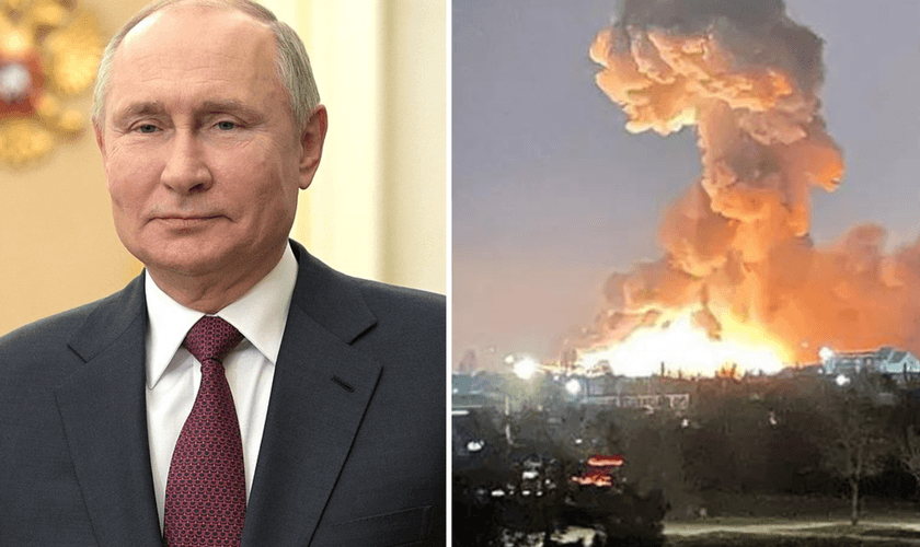 Vladimir Putin e a invasão à Ucrânia. (Foto: Kremlin)