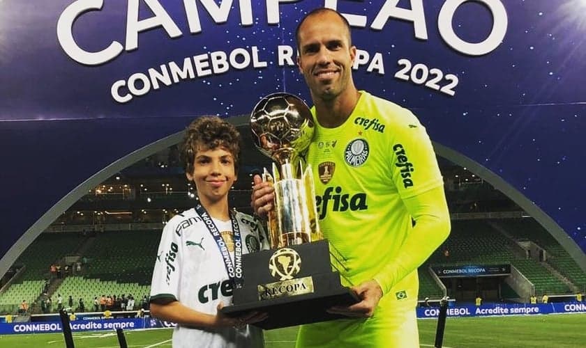 Marcelo Lomba é goleiro do Palmeiras. (Foto: Instagram/Marcelo Lomba)
