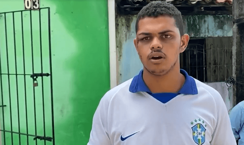 Thiago Estêvão foi soterrado ao tentar salvar seus familiares, que acabaram morrendo na tragédia. (Foto: Reprodução/G1).