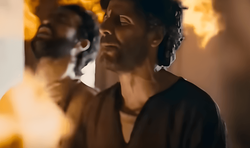 Cena de Atos 2: The Day of Pentecost. (Captura de tela YouTube Rei Ven)