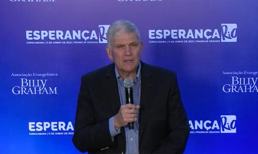 Franklin Graham em entrevista exclusiva ao Guiame. (Foto: Portal Guiame)