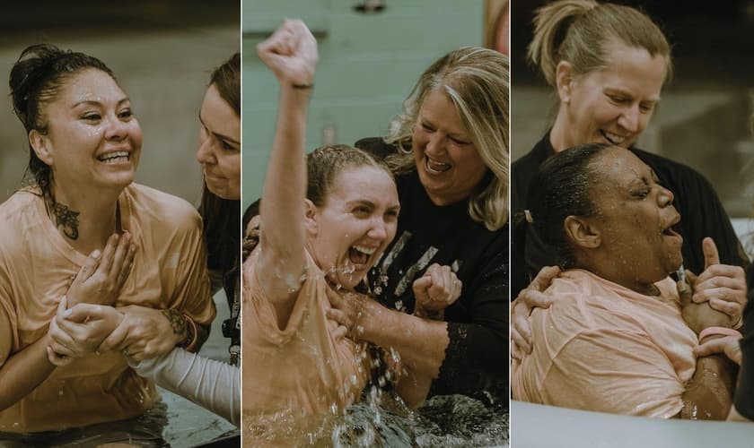 A conversão em massa é fruto do evangelismo do ministério God Behind Bars. (Foto: Instagram/God Behind Bars).