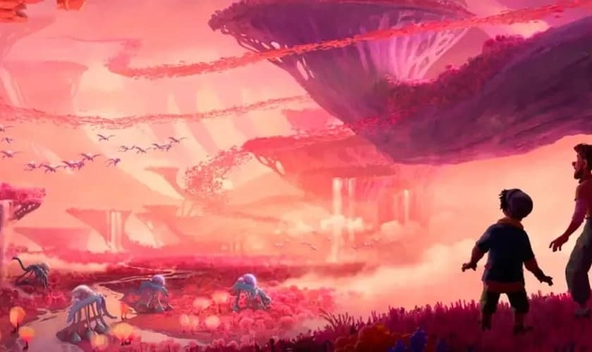 Pôster de “Strange World”. (Imagem: Walt Disney Animation Studios)