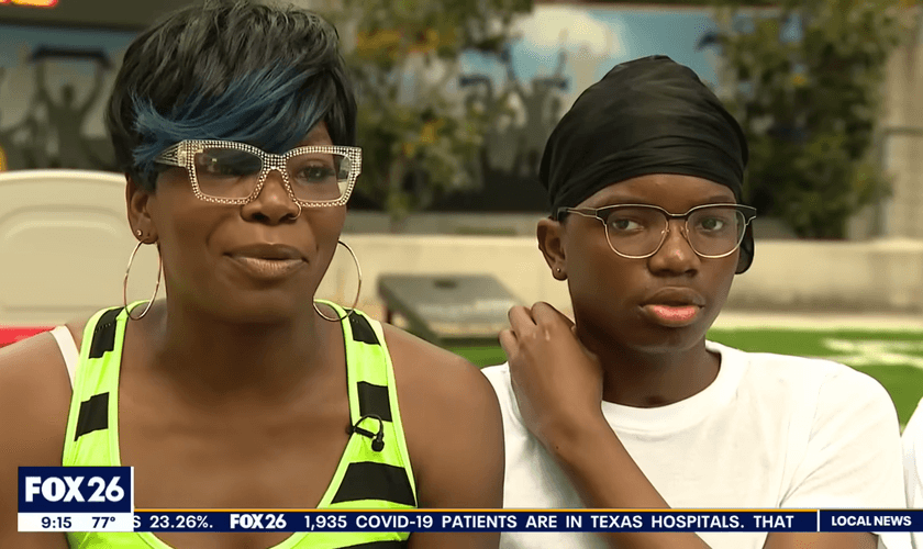 Junior Brinson foi declarado morto pelos médicos após sofrer um grave acidente. (Foto: YouTube/FOX 26 Houston).