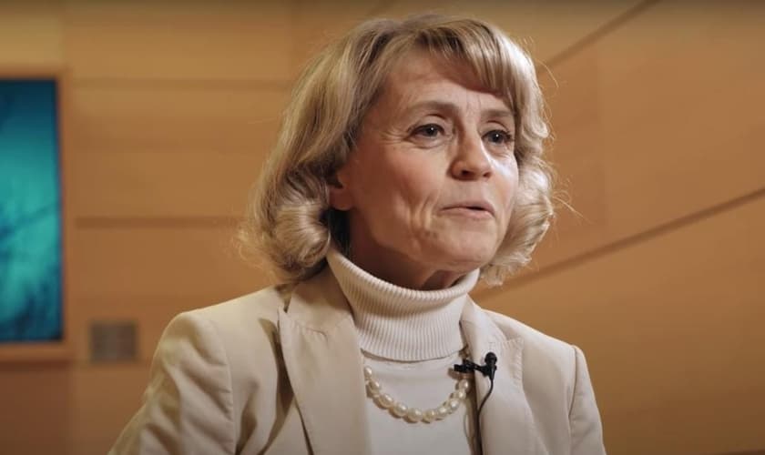 Päivi Räsänen. (Foto: Captura de tela/YouTube ADF International)