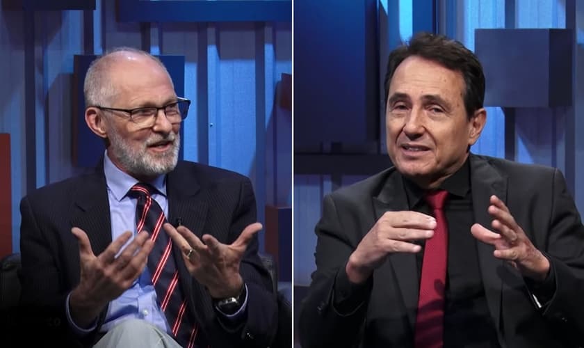 Adauto Lourenço e Marcos Eberlin. (Foto: Captura de tela/YouTube Programa Veja Só! Oficial)